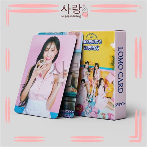 55pcs Mamamoo2023 SEASON S GREETINGYellow LOMO Card Set Collection