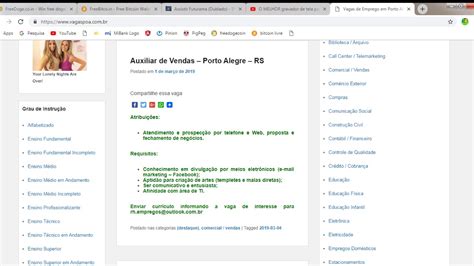 Vagas De Emprego E Estagio Em 2019 Por Todo Brasil Youtube