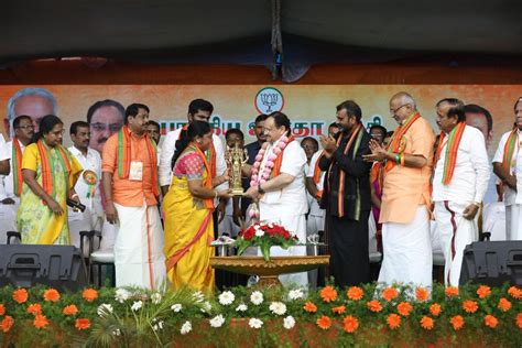 Bjp On Twitter Bjp National President Shri Jpnadda Addressed A