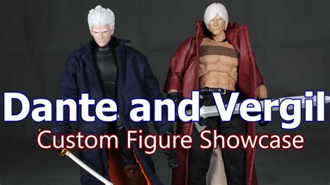Dante And Vergil Custom Figure Showcase Devil May Cry Mvc Youtube
