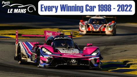 Petit Le Mans Every Winning Car 1998 2022 YouTube