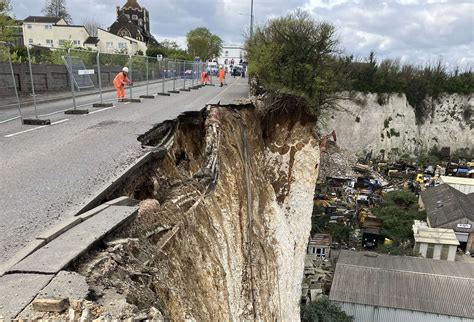 Dartford Borough Council Declares Major Incident After Cliff Collapse