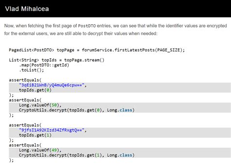 The Best Way To Hide The JPA Entity Identifier Vlad Mihalcea