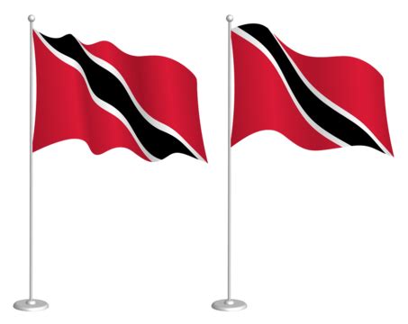 Trinidad And Tobago Flag Waving Trinidad And Tobago Flag Waving