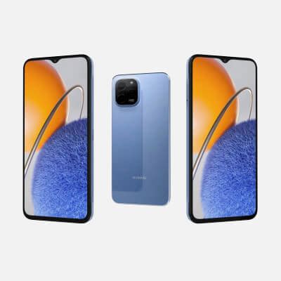 Huawei Nova Y61 Blue 3D Model By Rever Art