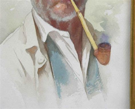 Sold Price G De Luca Watercolor Portrait Of Man Ca 1900 Invalid