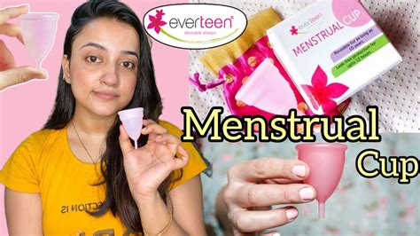 Everteen Menstrual Cup Review Live🔴 Demo My Experience Youtube