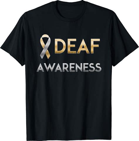 American Sign Language Deaf Awareness T Shirt