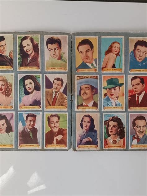 Antiguo Album De Cromos Famosas Estrellas Complt De Segunda Mano Por 39 Eur En Barcelona En