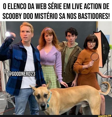 O ELENCO DA WEB SÉRIE EM LIVE ACTION DE SCOOBY DOO MISTÉRIO SA NOS