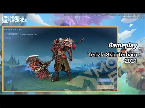 Gameplay Terizla New Skin Season 22 Terizla Rustwreck Mobile