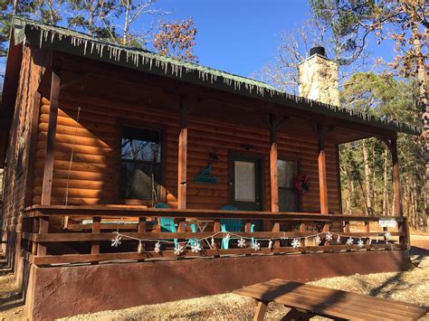 Friendly Pines Cabins Au181 2022 Prices And Reviews Broken Bow Ok