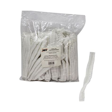 Cofia Plisada Desechable Blanca C Pz Coffee Bag Save Bags