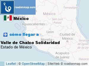 Como Llegar A Valle De Chalco Solidaridad MX