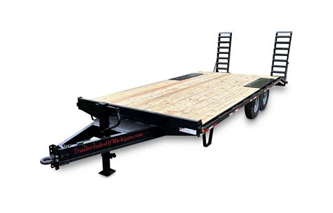 Deckover Flatbed Trailers Trailer Sales Of Michigan 866 439 1818