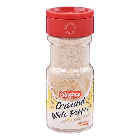 Singlong Ground White Pepper Medium NTUC FairPrice