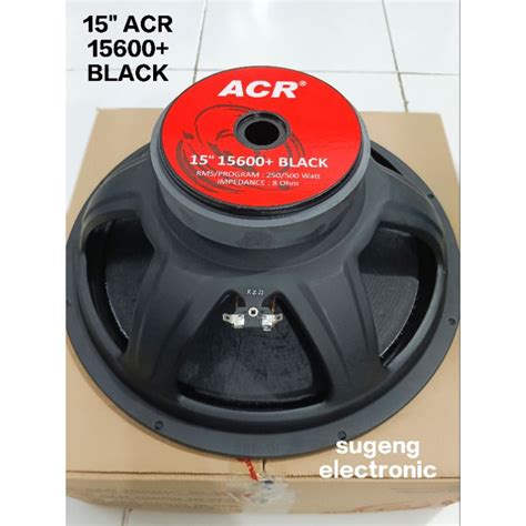 Jual Speaker 15 Inch Acr 15600 Black Wofer Speaker Acr 15 Inch 15600