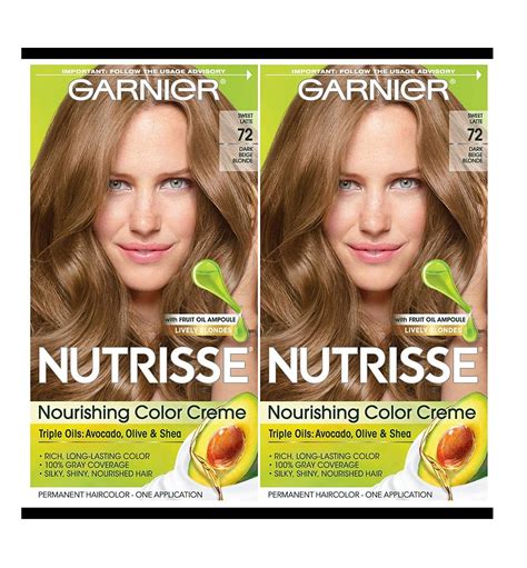 Garnier Nutrisse Hair Color 72 Dark Beige Blonde