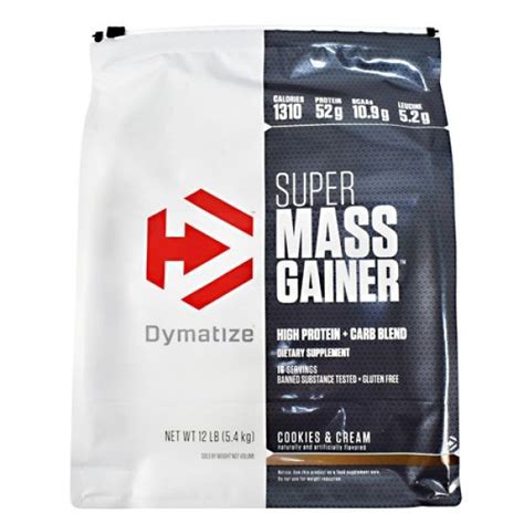 Super Mass Gainer Dymatize 54kg Dietechfitness