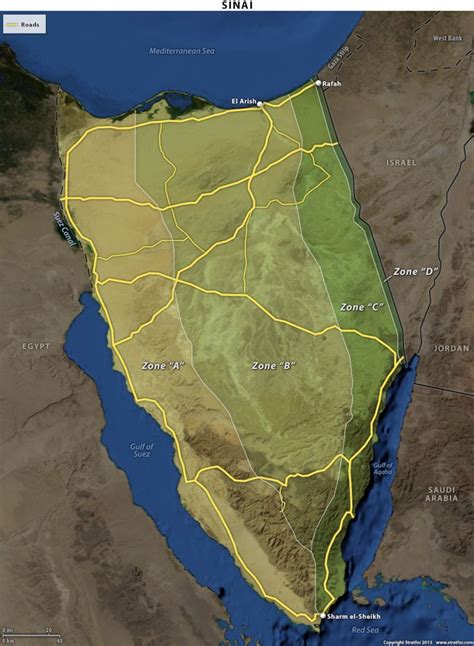 Egyptian Deployments In The Sinai Peninsula