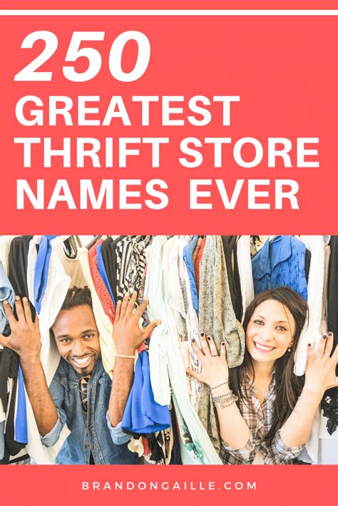 250 Greatest Thrift Store Names Ever Artofit