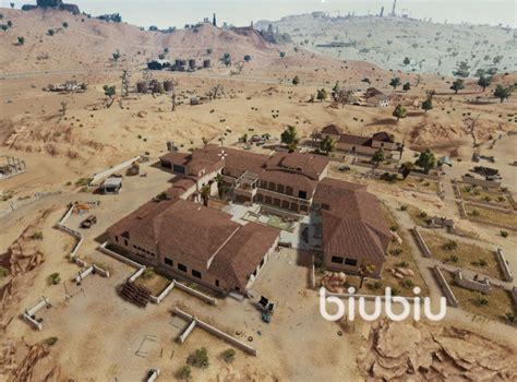 Pubg沙漠豪宅怎么落点 绝地求生沙漠豪宅落点简介 Biubiu加速器