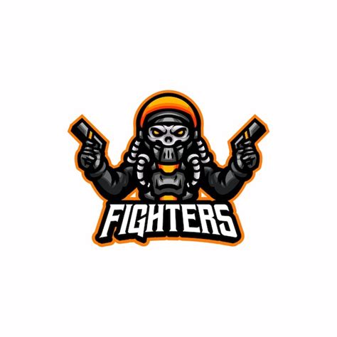 Premium Vector Fighter Esport Mascot Logo Design