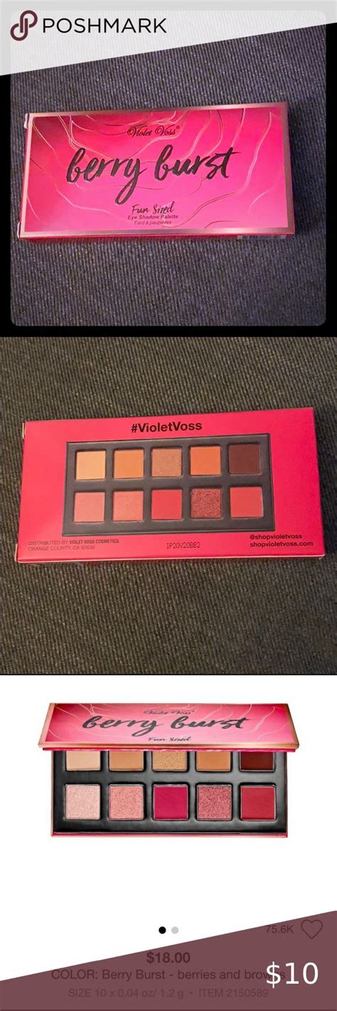 Violet Voss Berry Burst Eyeshadow Palette