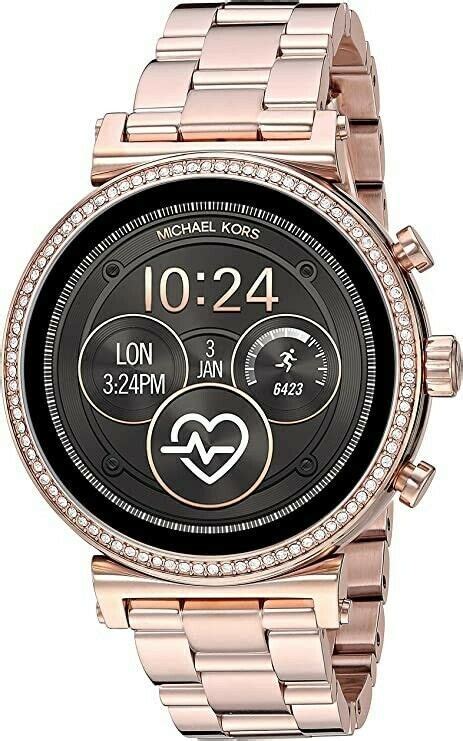 Michael Kors MKT5063 Access Gen 4 Sofie Pavé Rose Gold Tone