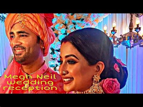 Megh Neil wedding reception 💕 ||Meghranjani medhi wedding video|| - YouTube