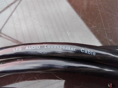 Lfd Audio Speaker Cable 1 Pair Photo 1276232 Uk Audio Mart