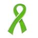 Difference Lime Green Ribbon Stickers For Lyme Disease Non