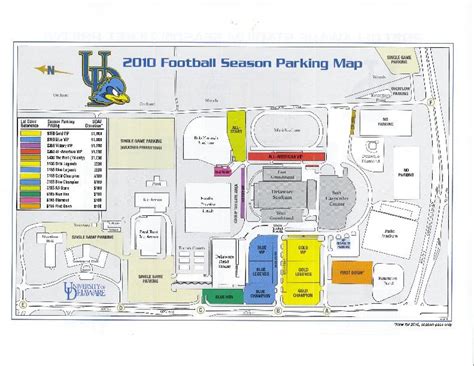 University Of Delaware Parking Map - Map With Cities