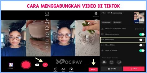 5 Cara Menggabungkan Video Di TikTok Menjadi Satu Video MOCIPAY