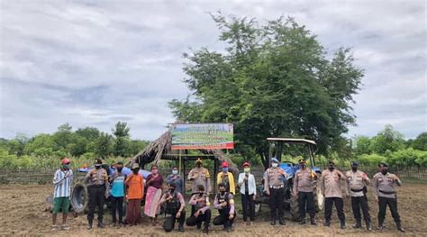 Polres Belu Sulap Lahan Tidur Jadi Produktif Dukung Ketahanan Pangan