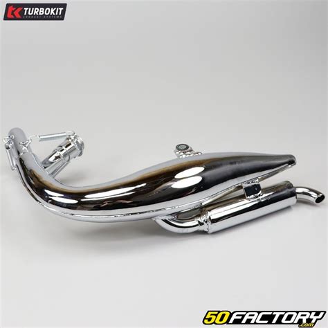 Mbk Muffler And Motobechain Turbokit Special Chrome