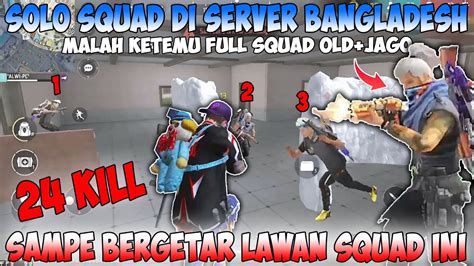 Lagi Solo Squad Malah Ketemu Player Old Squad Auto Bergetar Lawan