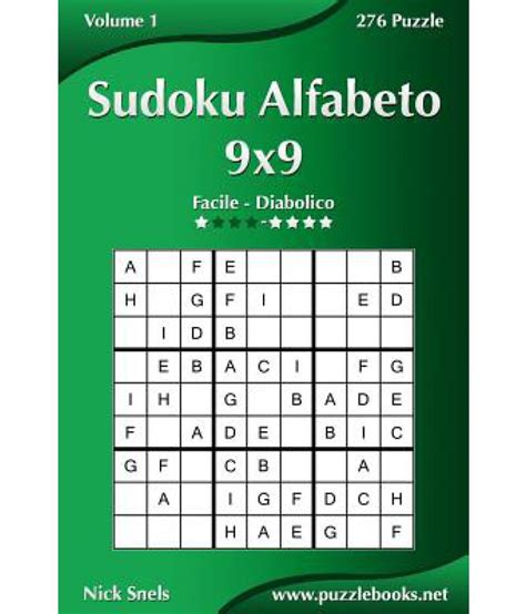 Sudoku Alfabeto X Da Facile A Diabolico Volume Puzzle