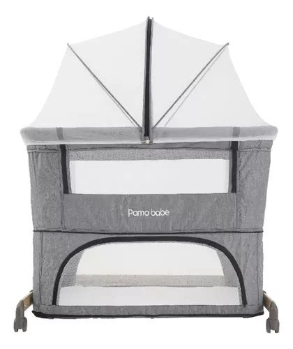 Cuna Mois S Colecho Pamo Babe Convertible A Corral En Color Gris Env O Gratis