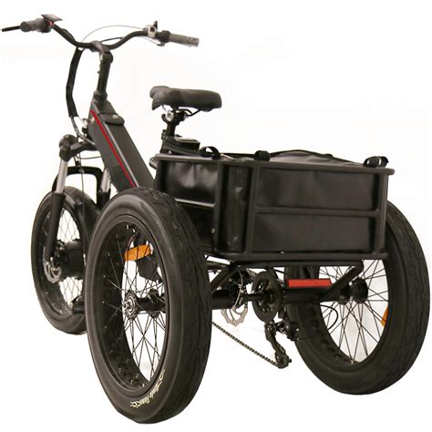 Elektro Trike Velo Cargo Puissant De Tricycle ELECTRIQUE ROUES Adulte