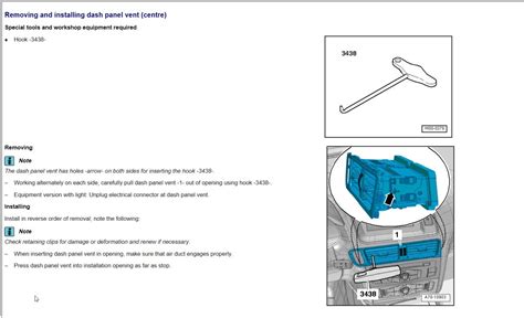 Center Vent Removal Page 2 AudiWorld Forums