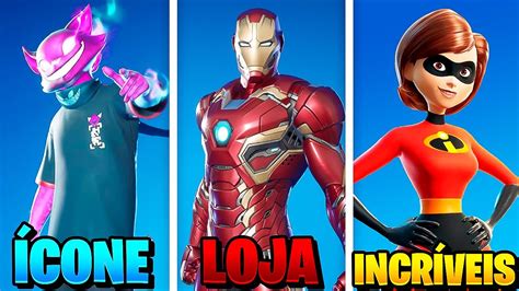 Todas As Novas Skins Da Nova Atualiza O Do Fortnite Iron Man