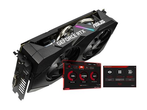 Open Box Asus Geforce Rtx Overclocked G Gddr Dual Fan Evo