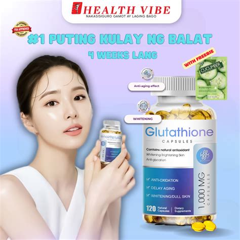 Imatchme L Glutathione Mg Collagen Capsule Anti Aging Whiten Skin