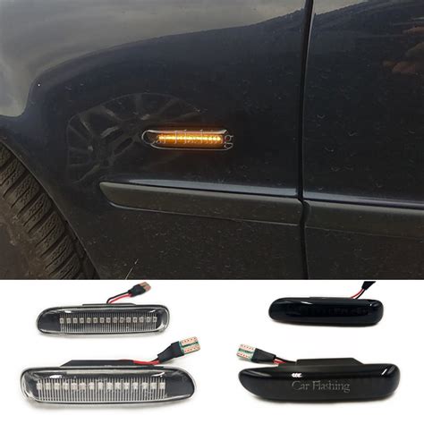 Luz Led De Se Al De Giro Din Mica Para Coche Marcador De Guardabarros