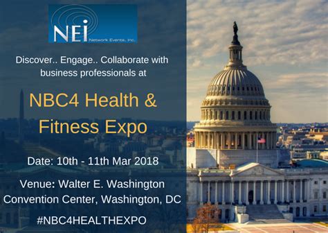 Nbc4 Health And Fitness Expo Medical Events Guide