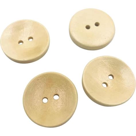 Et Lot De Boutons Ronds En Bois Trous Pour Scrapbooking Et