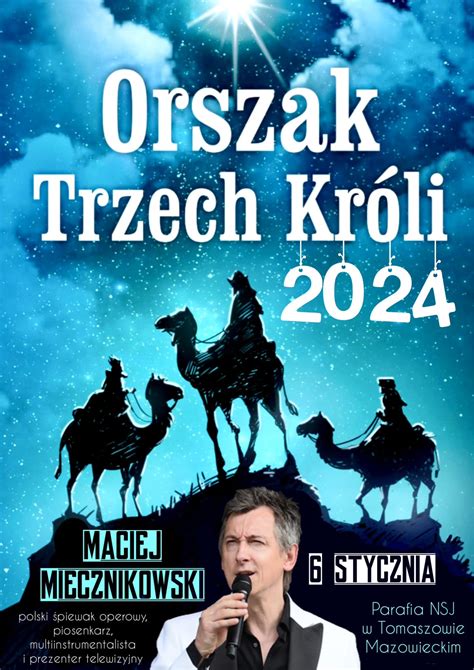 Orszak Trzech Króli 2024 Tomaszów Mazowiecki portal miejski