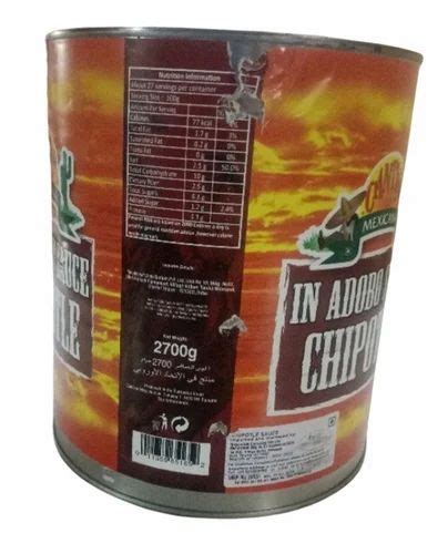 Cantina Adobo Sauce Chipotle Packaging Type Tin Container Packaging