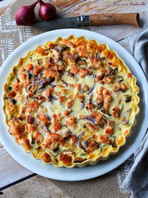 Quiche à la truite fumée moules à la ricotta Lolo et sa tambouille